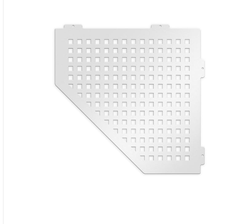 Stylish 8" x 8" Square Design, Grout In Corner Shelves By Compotite