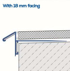 DURABAL-BK Balcony Edge Profile - Anthracite Black