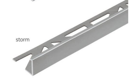 L Shaped Storm Grout Match Tile Trim Durosol By Dural 94"
