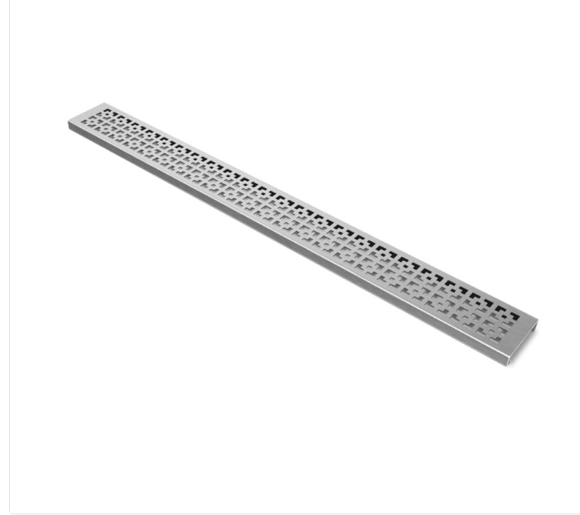 Linear Drain Grate Mission Design In Stainless Steel By Compotite