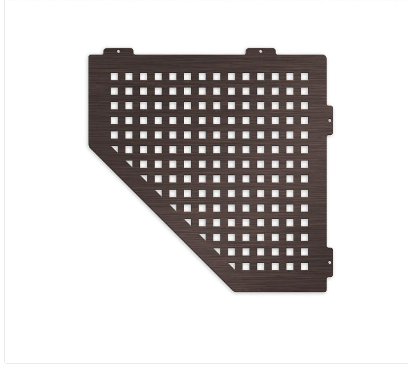 Stylish 8" x 8" Square Design, Grout In Corner Shelves By Compotite