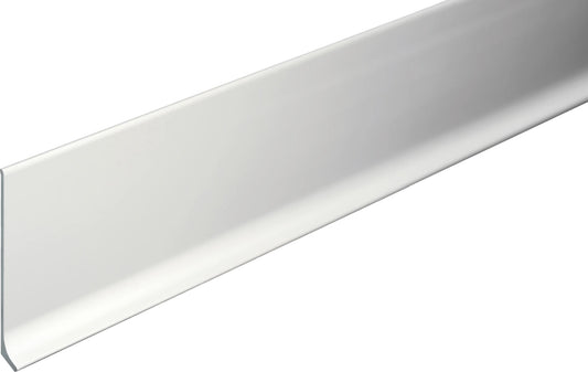 Floor Skirting Construct Silver Anodized 94"