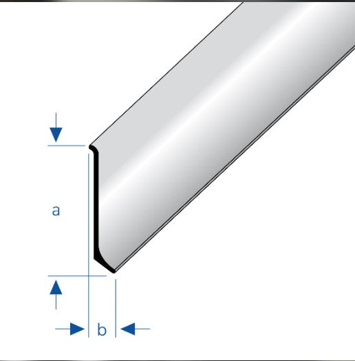 Floor Skirting Construct Silver Anodized 94"