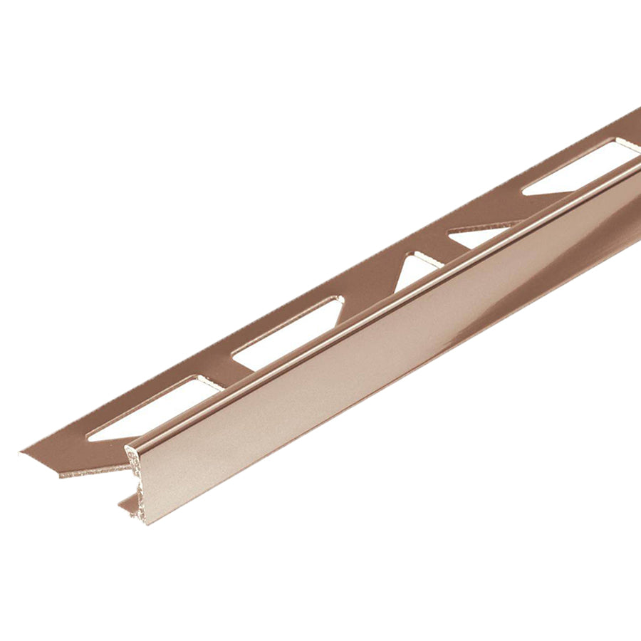 L Shape Edge Tile Trim Copper Durasol 94"