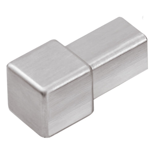 Square Corner Piece Edge Tile Trim Stainless Steel Natural 20 Pieces Squareline