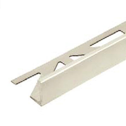 L Shape Edge Tile Trim Oyster White Durasol 94"