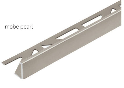 L Shape Edge Tile Trim Mobe Pearl Durasol 94"