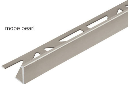 L Shape Edge Tile Trim Mobe Pearl Durasol 94"