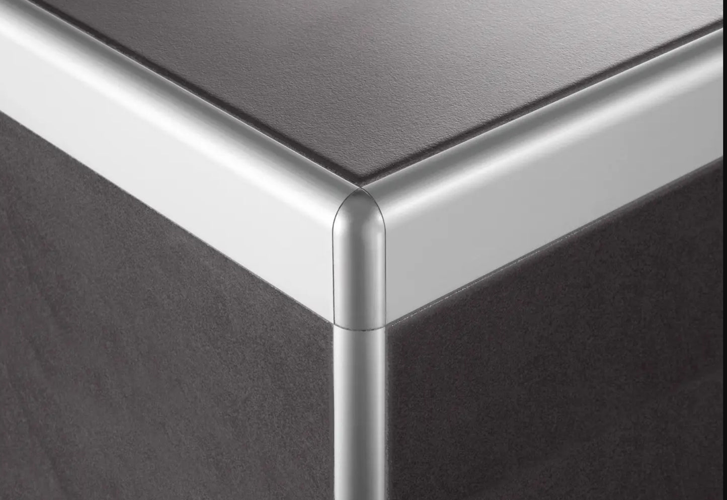 Durable Counter Top Brushed Nickel Trim By Durastep By Dural