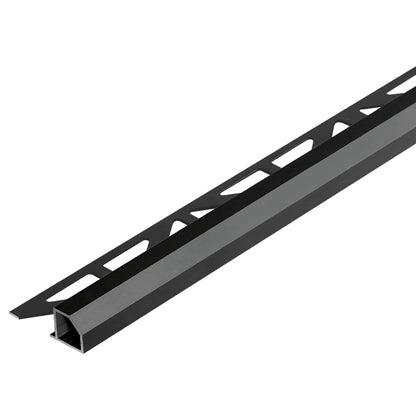 Diamond Edge Tile Trim Matte Black Duraplus 94"