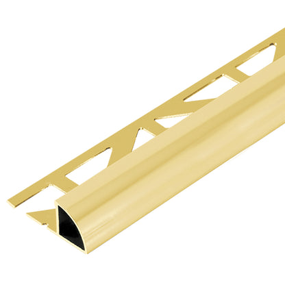 Round Edge Tile Trim High Gloss Gold Durondell 94"