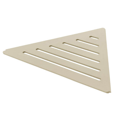 Floating Corner Tile Shower Shelf Triangular Sand Line Design Ti-Shelf