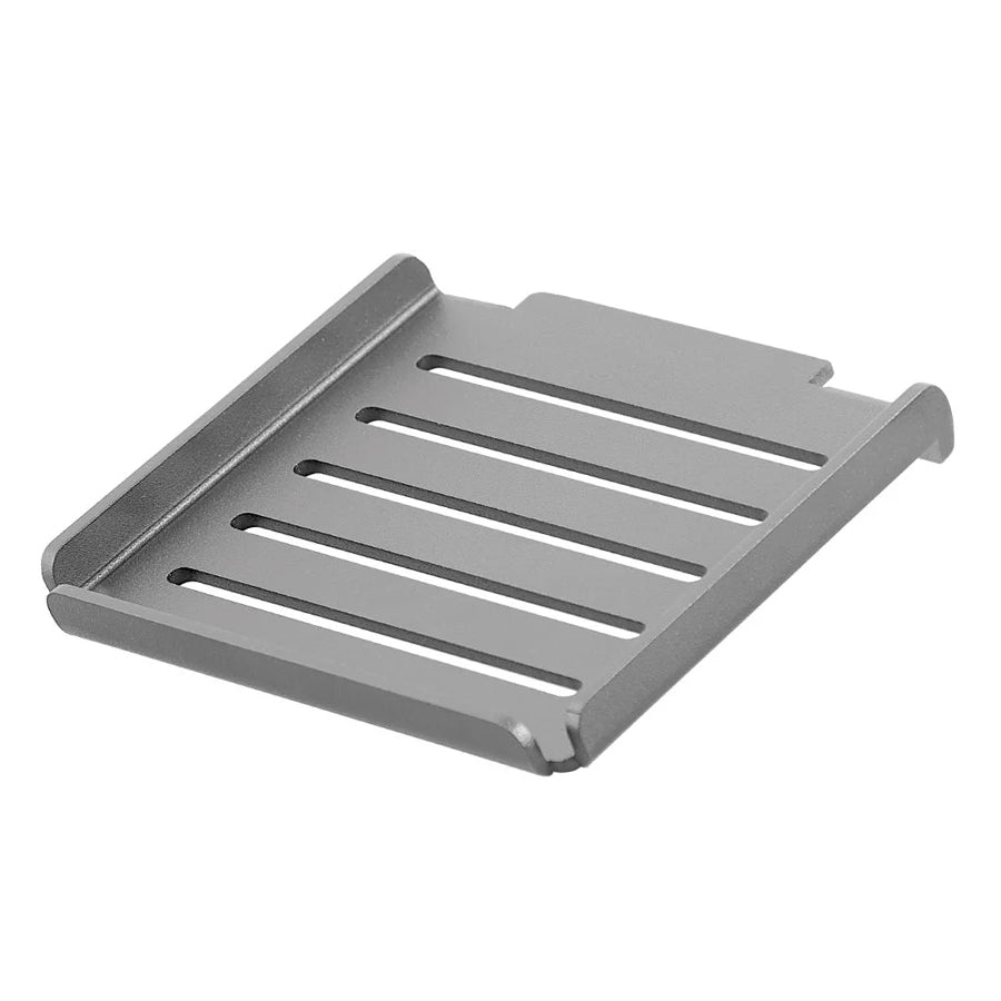 Floating Soap Dish Mini Tray Tile Shower Shelf with Railing Concrete Gray Line Design Ti-Shelf