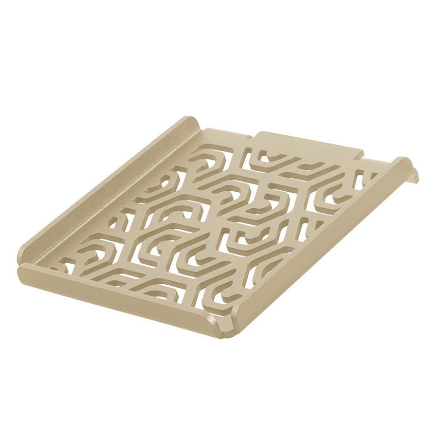 Floating Soap Dish Mini Tray Tile Shower Shelf with Railing Sand Penta Design Ti-Shelf