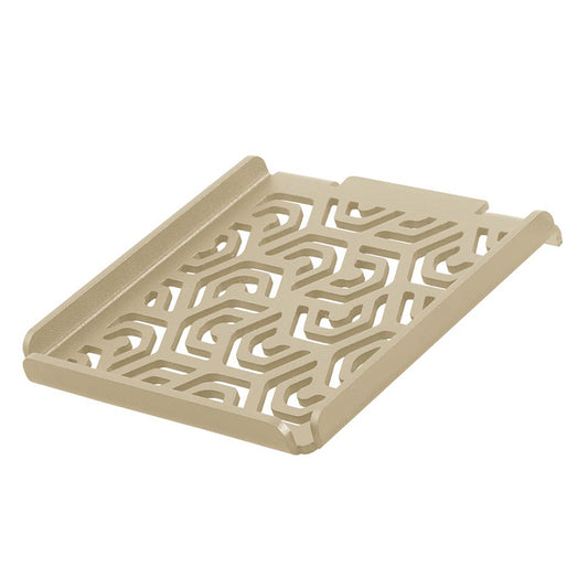 Floating Soap Dish Mini Tray Tile Shower Shelf with Railing Sand Penta Design Ti-Shelf