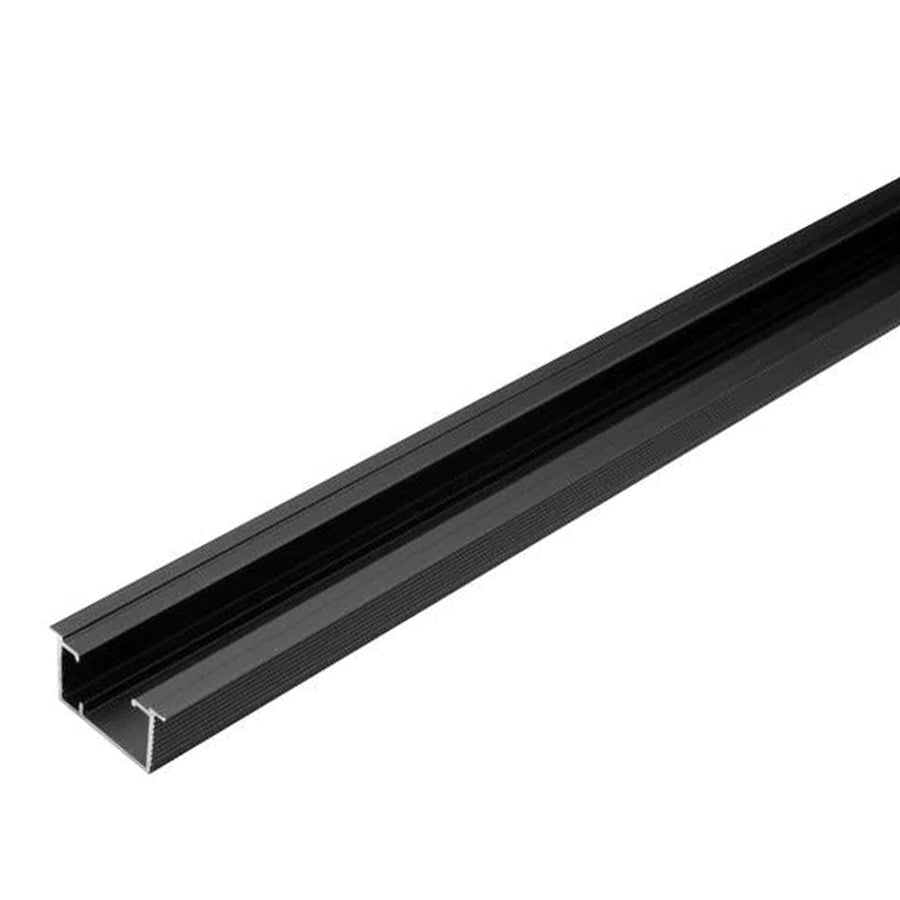 LED Tile Profile Edge Base Trim Matte Black Duralis 94"