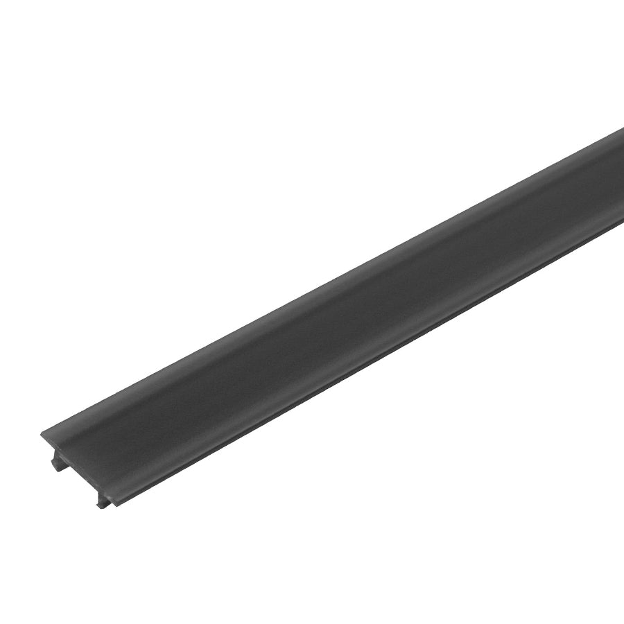 LED Tile Profile Edge Base Cover Trim Black Duralis 94"