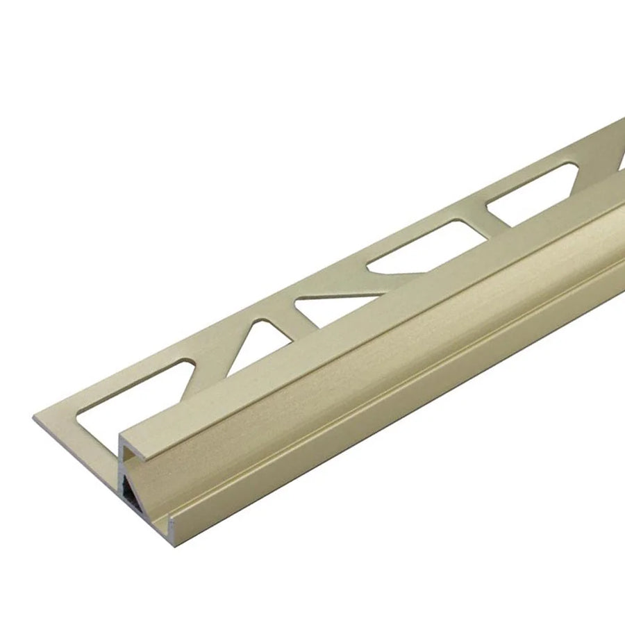 LED Tile Profile Edge Trim Champagne Squareline 94