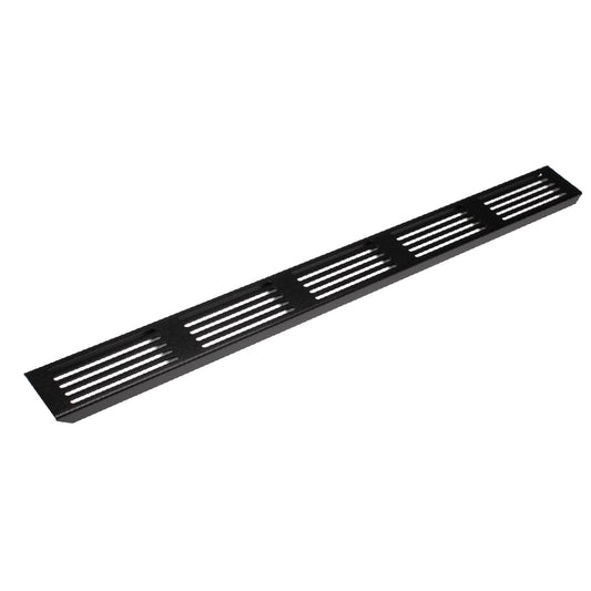 Linear Drain Grate and Drain Channel LINE Design Matte Black MyVario