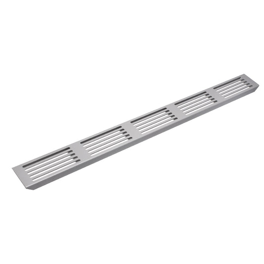 Linear Drain Grate and Drain Channel LINE Design Concrete Gray MyVario