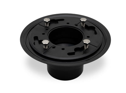 Linear Drain Round Threadless Universal Clamping Ring With Drain Body Set