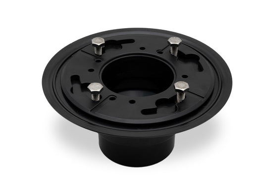 Linear Drain Round Threadless Universal Clamping Ring With Drain Body Set