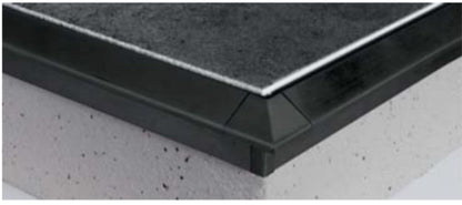DURABAL-BK Balcony Edge Profile - Anthracite Black